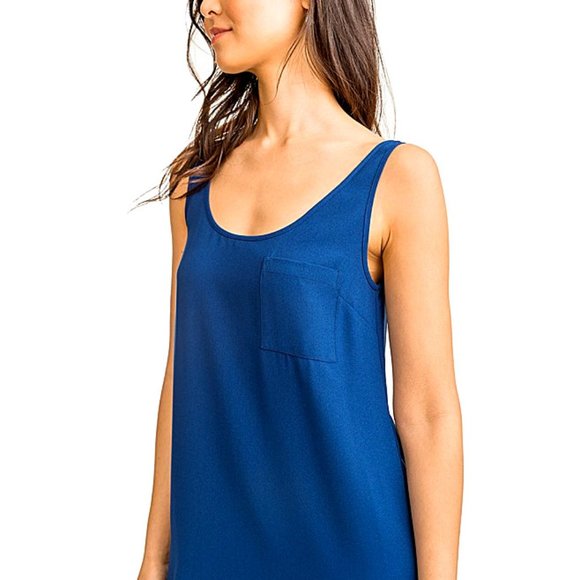 NWT Womens Size XS Southern Tide Navy Blue Carly Tank Mini Dress - Picture 3 of 3